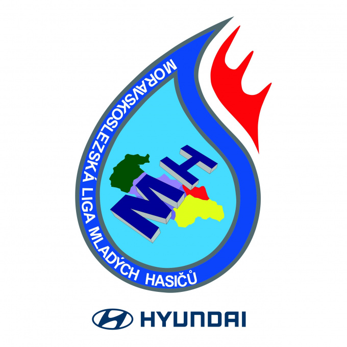 Logo Moravskoslezská liga mladých hasičů